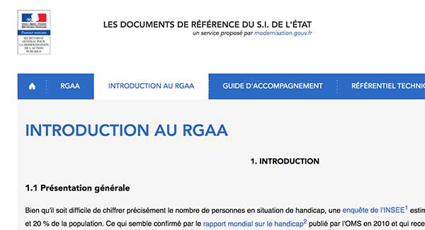 RGAA 3.0