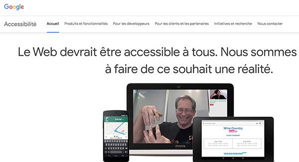 Google Accessibility